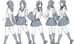 动漫姿势,还原二次元世界的魅力瞬间